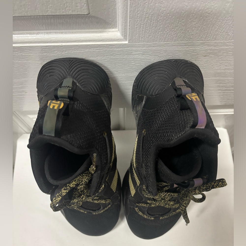 Adidas Harden Stepback 3 Black Gold Men’s Basketball Shoes Size 13 - Picture 13 of 15